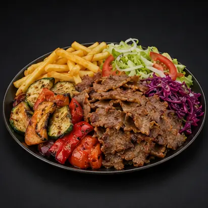Assiette kebab Berliner — Neo Kebab Mouscron