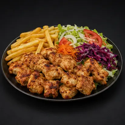 Assiette poulet mariné — Neo Kebab Mouscron