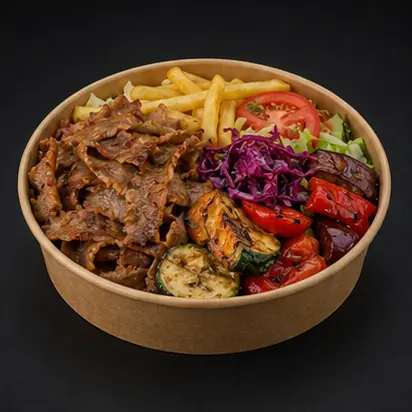 Bowl kebab Berliner — Neo Kebab Mouscron