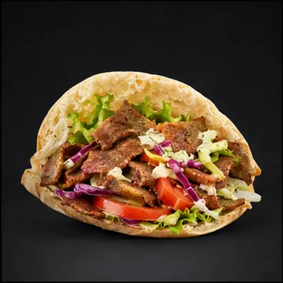Sandwich Berliner vegan — Neo Kebab Mouscron